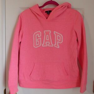 GAP Vibrant Pink Pullover Hoodie